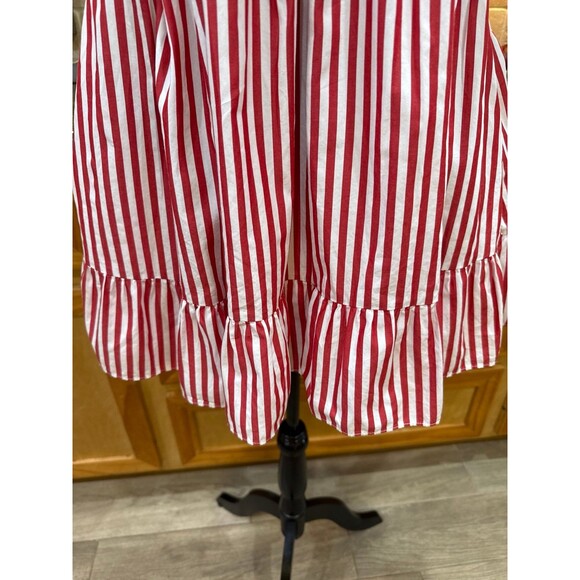 HILL HOUSE The Elizabeth Nap Dress in Cherry Stripe Size M NWOT - Picture 6 of 10
